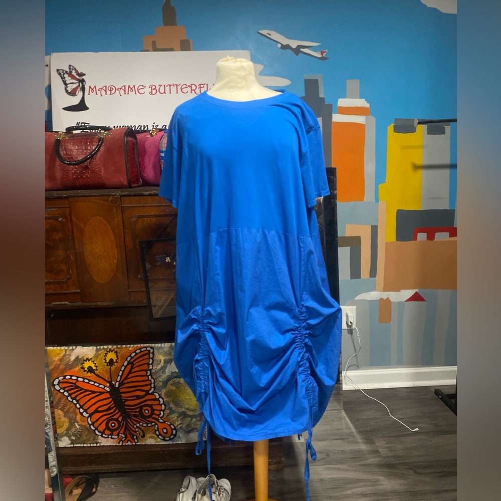 Royal blue dress
